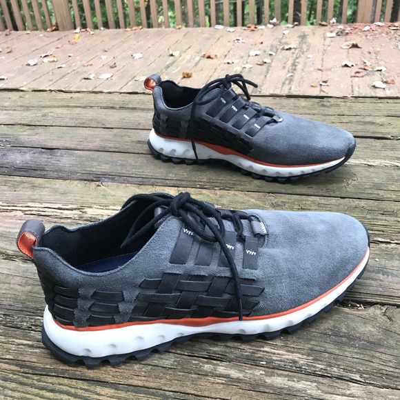 Cole Haan gray suede all terrain sneakers 10.5 - Picture 7 of 8